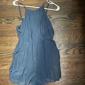 Navy romper